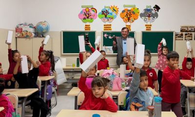 Gökçeada’da plastiksiz gelecek için 10 noktaya arıtmalı su sebili yerleştirildi