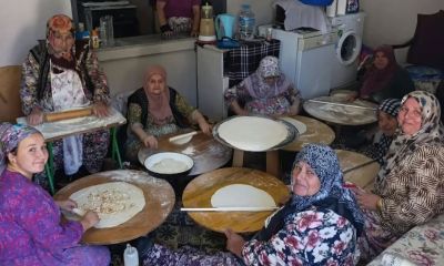 Hacıpehlivan’da kış hazırlıkları imece kültürüyle sürüyor
