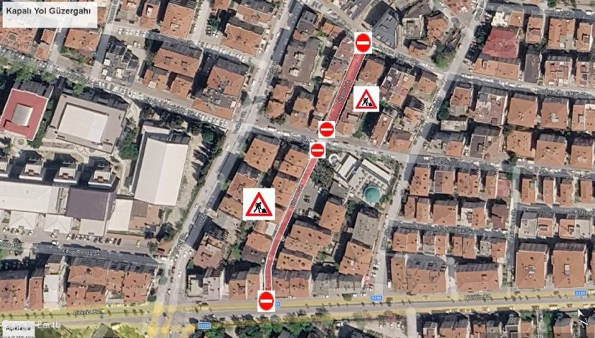 Çanakkale Belediyesinden kapalı yol duyurusu!