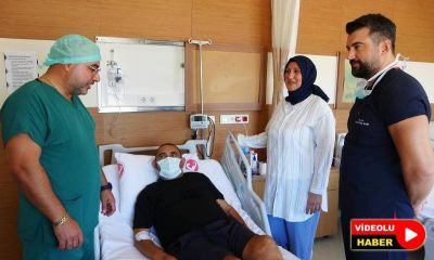 ÇOMÜ Organ Nakil Merkezi'nde Başarılı Ameliyat: Donör Eş Refakatçi Oldu