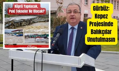 “Köprü Yapılacak, Peki Tekneler Ne Olacak?” Haberimize Gürbüz’den Destek