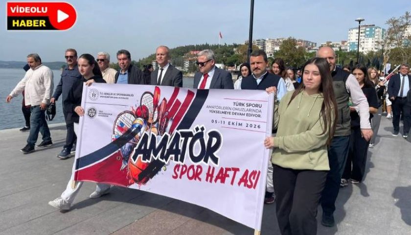 Çanakkale'de Sporun Kalbi Amatör Spor Haftası İçin Attı