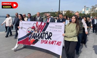 Çanakkale'de Sporun Kalbi Amatör Spor Haftası İçin Attı