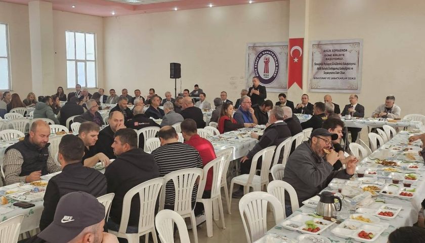 Biga 2 No’lu Sanayi Sitesi esnafının sorunları ve talepleri masaya yatırıldı