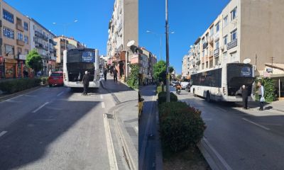 Demircioğlu Caddesi’nde Halk Otobüsü Arızası