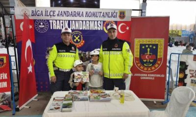  Biga fuarında jandarma tanıtımı 