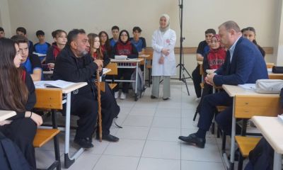 TRT EBA’nın “Meddahın Dilinden” programı Çanakkale Anadolu İmam Hatip Lisesinde çekildi