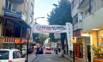 BBP Biga İlçe Başkanlığından anlamlı mesaj: “Eller silah değil, kalem tutmalı”