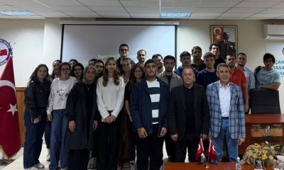 Ünal Özcan, ÇOMÜ öğrencileriyle esnaf ve sanatkarlık kültürünü paylaştı