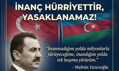 BBP Lapseki İlçe Başkanlığı’ndan Azerbaycan’daki başörtüsü kısıtlamalarına tepki