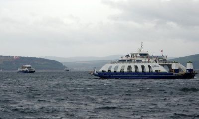 Bozcaada’ya bazı feribot seferleri iptal edildi
