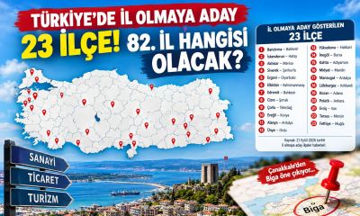 İnegöl, Bandırma, Alanya… İl Olmaya Aday 23 İlçe