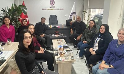 TÜMAD heyetinden Lapseki Esnaf ve Sanatkârlar Odasına ziyaret