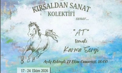 Kırsaldan Sanat Kolektifinden Bayramiç'te karma sergi