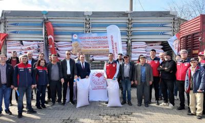 Çanakkale’de  62 bin 500 kilogram sertifikalı buğday tohumu dağıtıldı