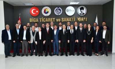 Biga TSO'da yeni dönem için görev dağılımı yapıldı