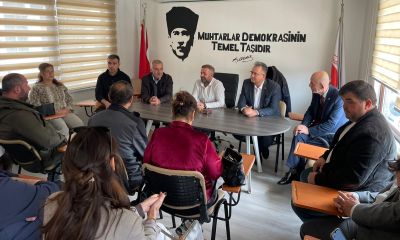 İYİ Parti Çanakkale Heyeti Muhtarlarla Bir Araya Geldi