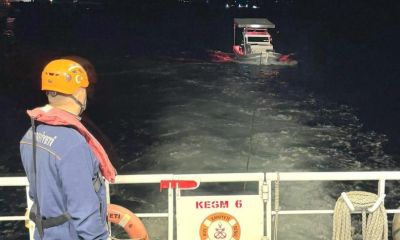 1915 Çanakkale Köprüsü önlerinde sürüklenen teknedeki 2 kişi kurtarıldı  