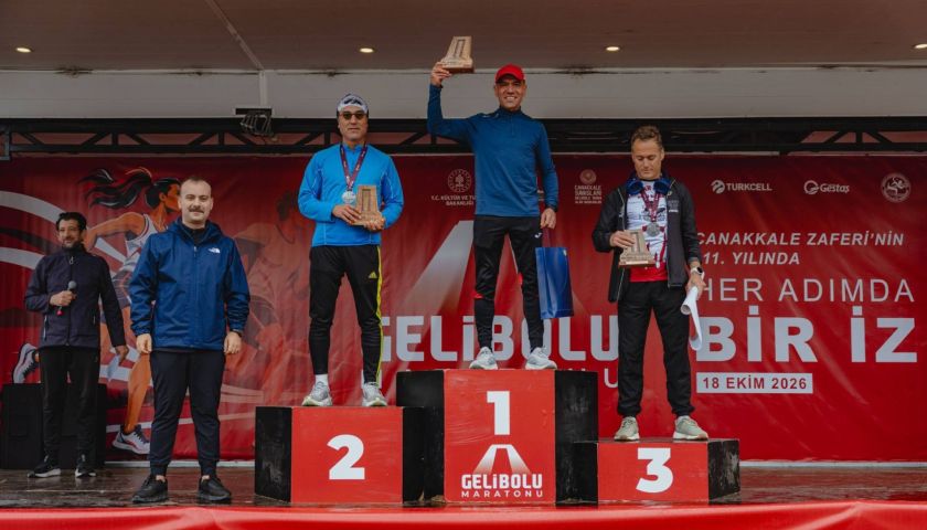 Tarihi Alan’da düzenlenen Uluslararası Gelibolu Maratonu sona erdi