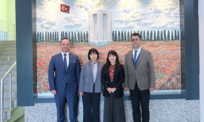 Japonya Büyükelçiliğinden ÇOMÜ Rektörü Erenoğlu’na ziyaret