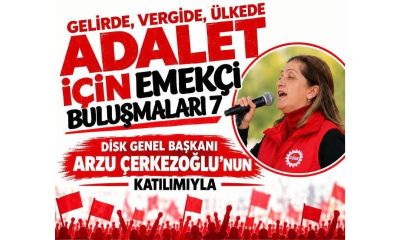 DİSK Emekçi Buluşmaları’nın yedincisi Çanakkale'de yapılacak