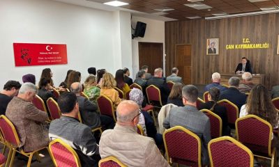  Çan'daki okullarda güvenlik seferberliği