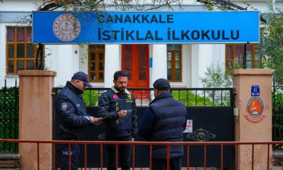 Çanakkale’de emniyetin okul ve çevrelerindeki denetimleri sürüyor