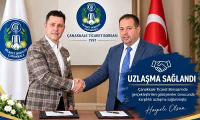 Çanakkale Ticaret Borsası’nda beyaz sayfa: Husumetler geride kaldı, davalar çekildi