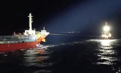 Çanakkale Boğazı’nda kimyasal tanker makine arızası yaptı   