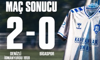 Bigaspor, Denizli deplasmanından puansız döndü