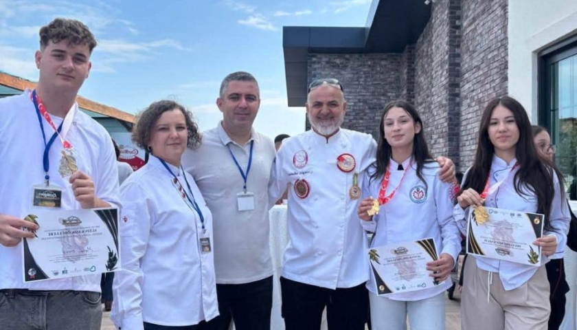 Genç şefler hünerlerini konuşturdu, Gelibolu’ya 5 madalya getirdi