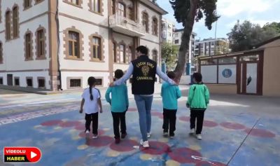 Çanakkale'deki Okul Çevrelerinde Güvenlik Denetimleri Sürüyor
