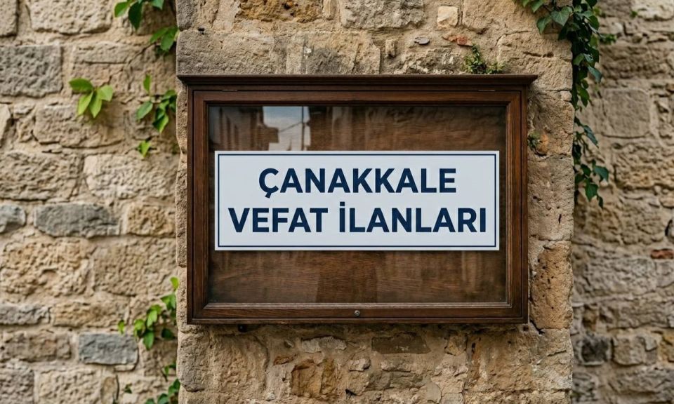 Çanakkale Vefat İlanları: 27 Ekim 2026