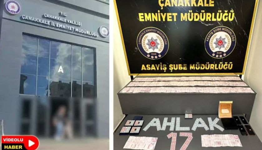 Çanakkale Emniyetinin haftalık bilançosu: Uyuşturucu, Kumar ve Göçmen Operasyonları