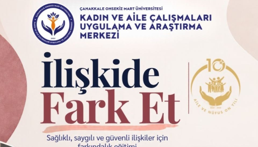 Üniversiteli gençlere hayati farkındalık: 