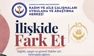 Üniversiteli gençlere hayati farkındalık: 