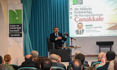 Çanakkale ruhu unutulmuyor! İsmail Kaşdemir’den anlamlı mesaj