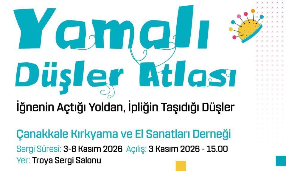 Çanakkale Kırkyama ve El Sanatları Derneği'nden 