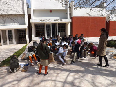 Öğrenciler müzeleri gezdi