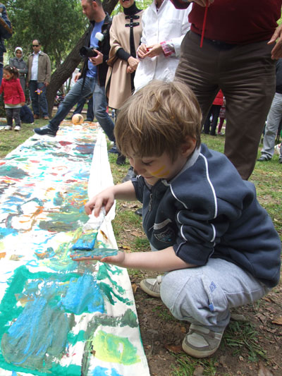 Çocuk şenliği sona erdi