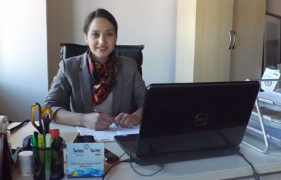 Kardeş kent elçisi göreve başladı...