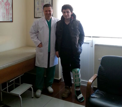 Anadolu Hastanesi`nde bacak uzatma ameliyatı