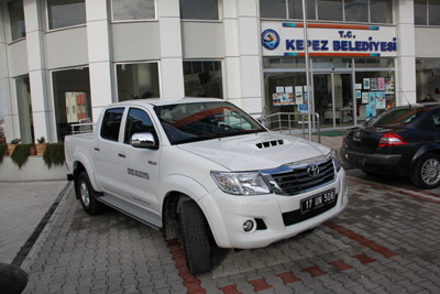 Kepez Belediyesi araç filosunu güçlendirdi