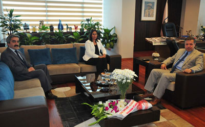 Tapu ve Kadastro heyetinden Karakaş’a ziyaret...