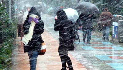 Dikkat!!! Soğuk ve yağışlı hava geliyor! 