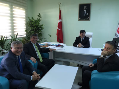 Eliuz yeni görevine başladı