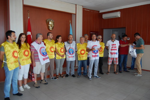 Sendikacılara basın açıklaması cezası! Üç sendikadan yaklaşık 15 kişiye; 208 lira!