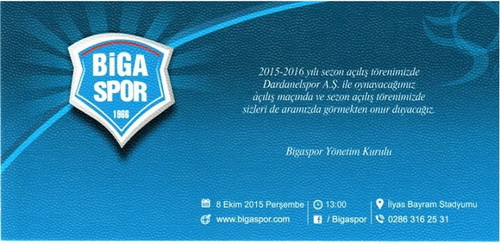Bigaspor'da sezon açılışı