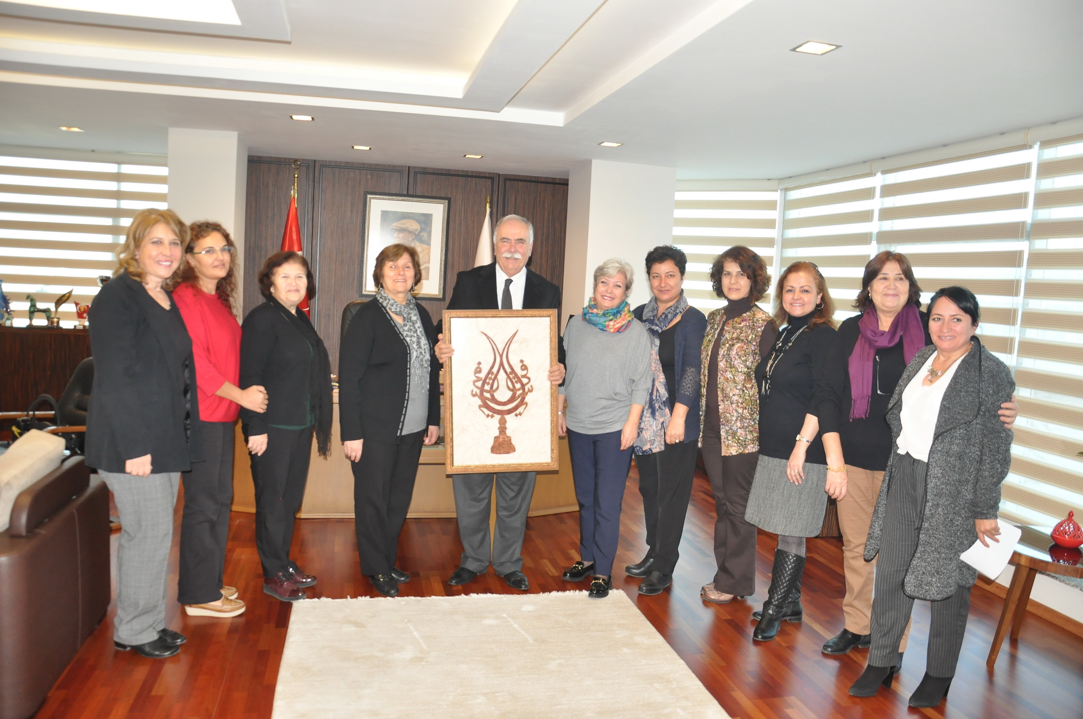 Kırkyama Çalışma Grubu'ndan Başkan Gökhan'a ziyaret... 