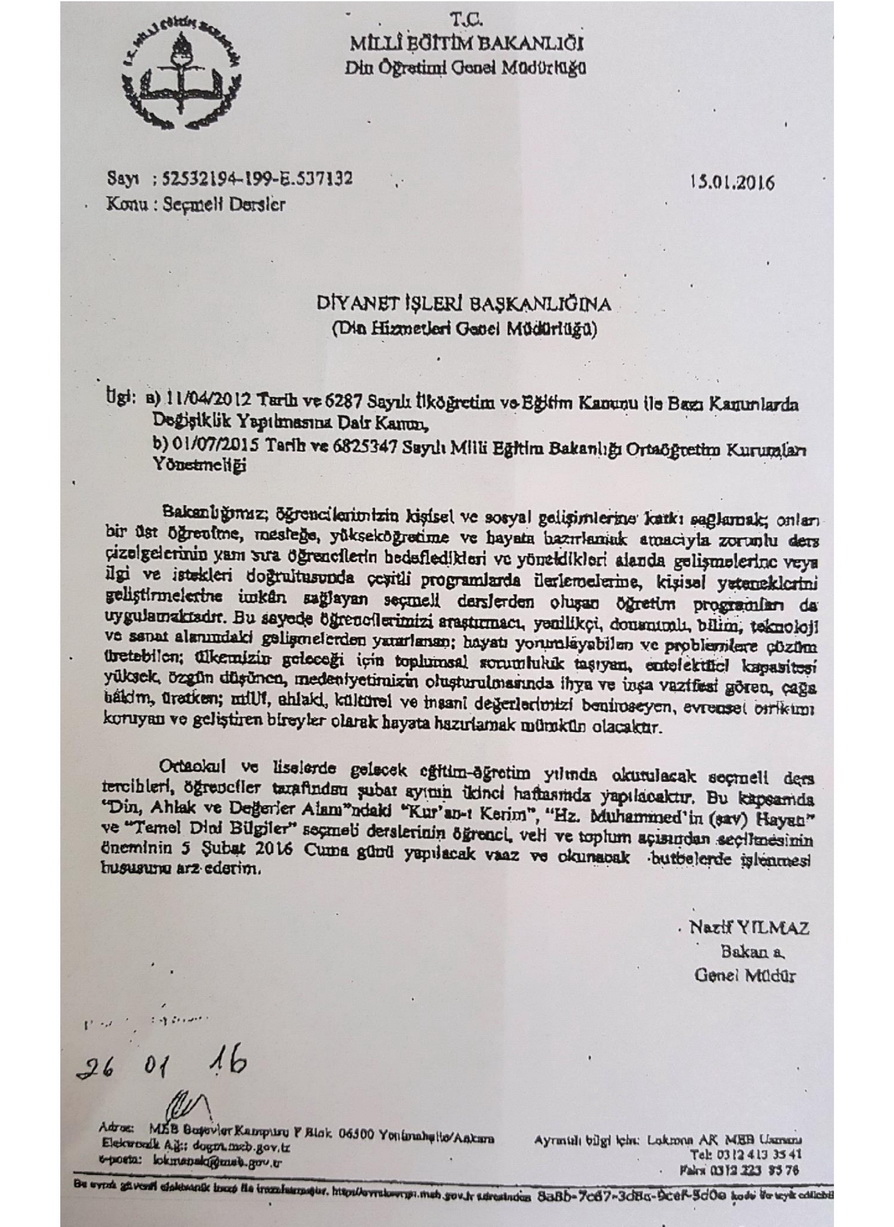 Eğitim-Sen'den diyanete "Fetva' tepkisi